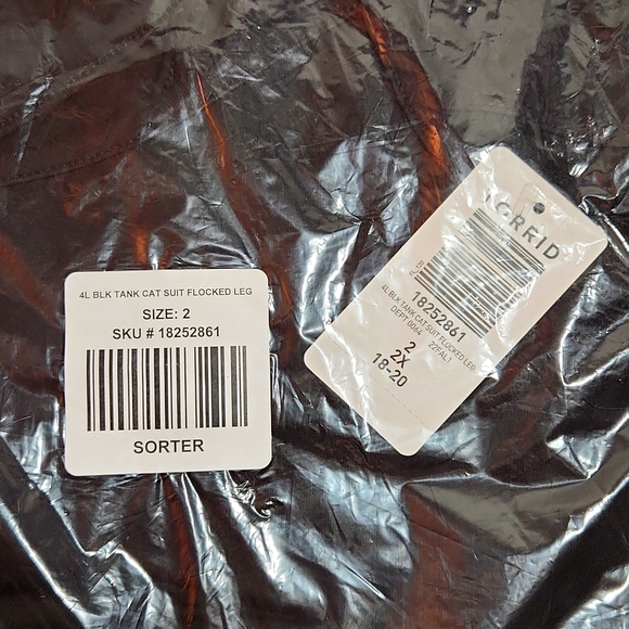 ❤️NWT VINTAGE TORRID CATSUIT - POLKA DOT MESH - PLUS SIZE - Picture 4 of 15